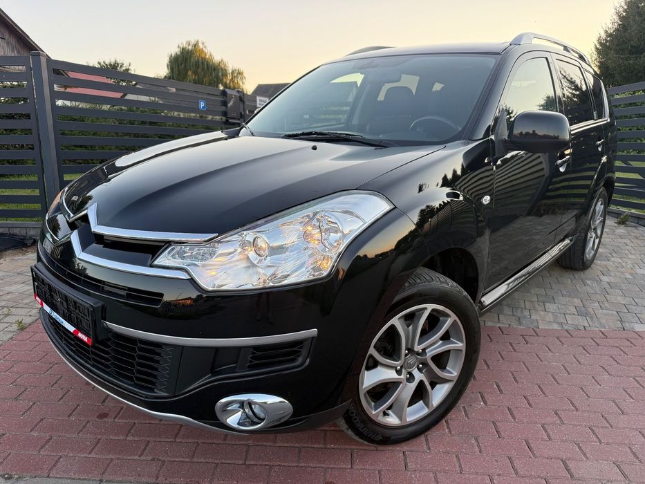 Citroën C-Crosser 2.4i 4x4 Manual WzorowyStan Serwis A-Z Zadbany Opłacony Niency