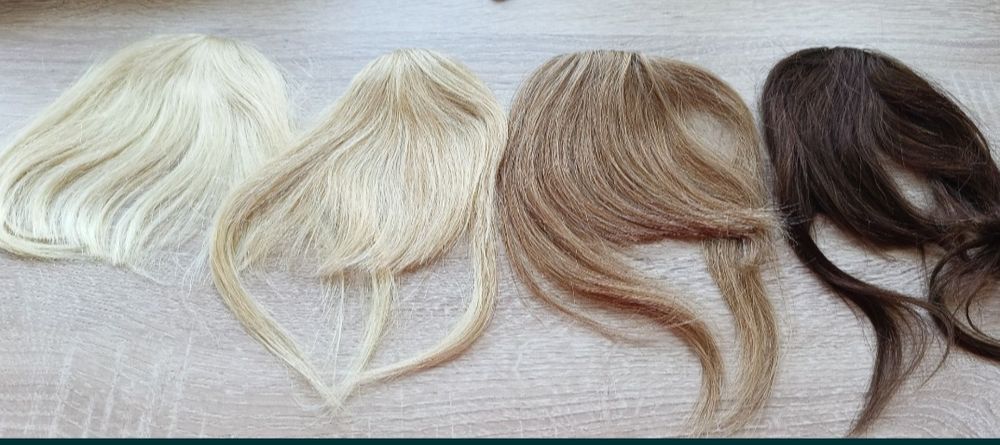 Grzywki na grzebyk różne kolory