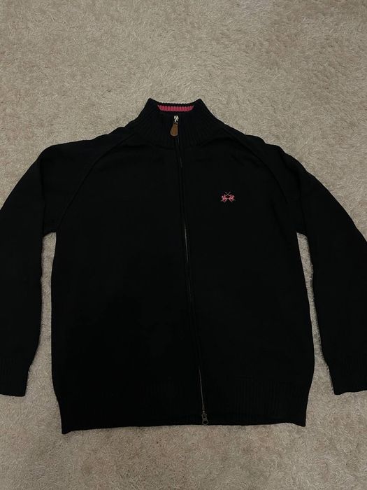 Стильна вязана кофта елітного бренду LA MARTINA