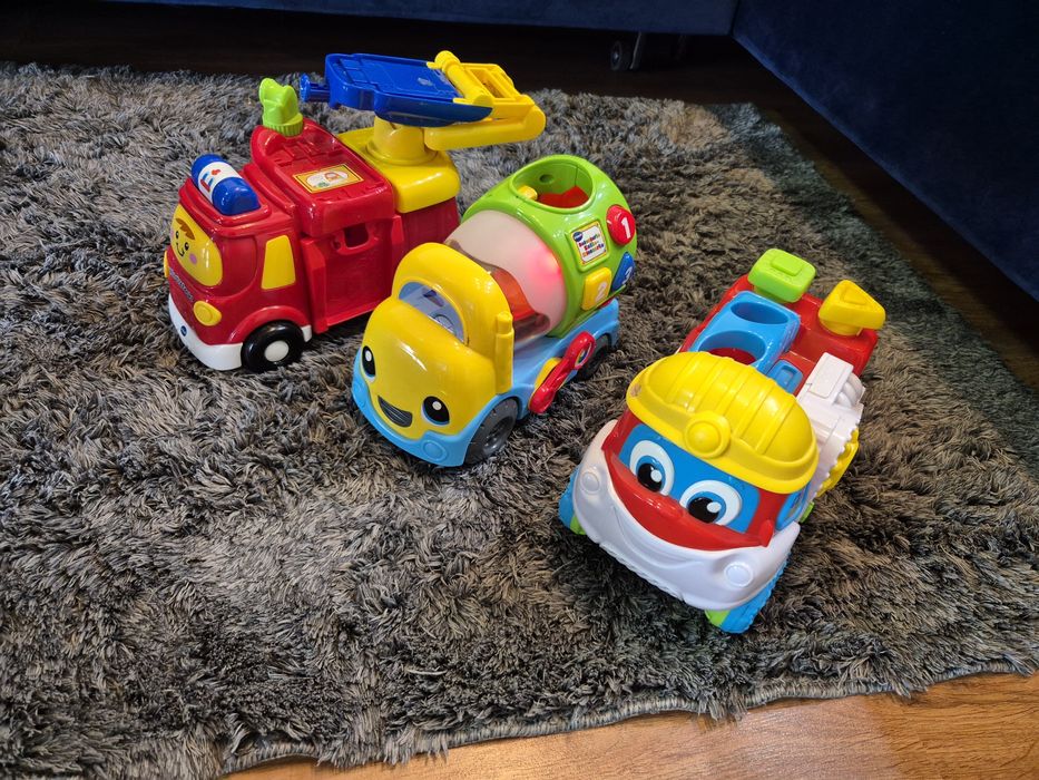 Zestaw 3 autek dla dziecka