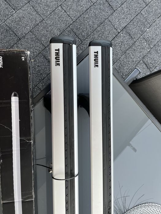 Belki bagażnik poprzeczki dachowe Thule wingbar volvo xc60