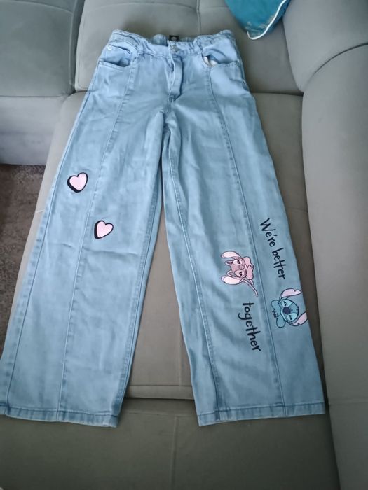 Spodnie dzwony stitch