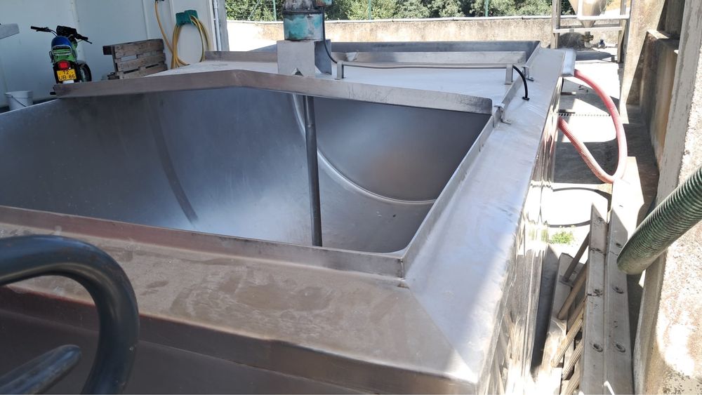 Tanque de inox 1600lts