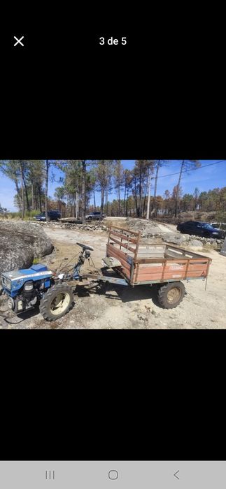 Motocultivador matriculado