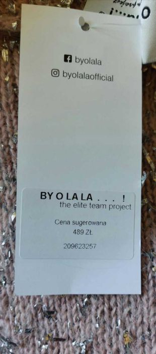 Sweterek alpaka,mohair, nylon