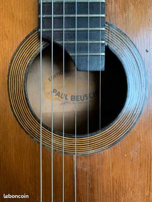 guitarra gipsy jazz anos 50 60 paul beuscher
