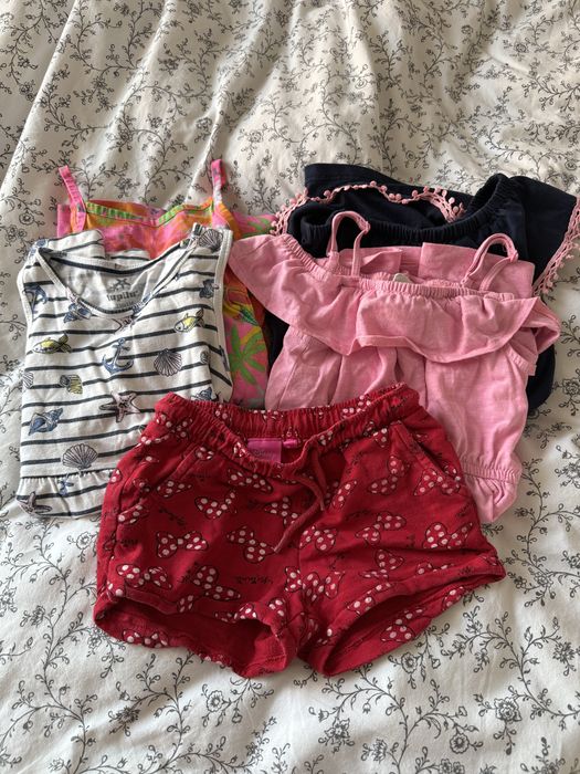 Letnie sukienki x4 110 Cool Club, Primark szorty
