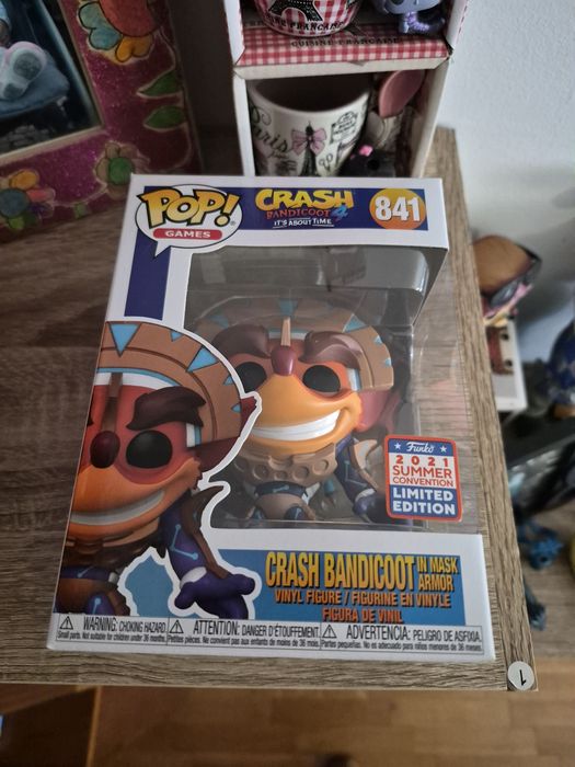 Funko Pop Games Crash Bandicoot It's About Time  - Crash Bandicoot