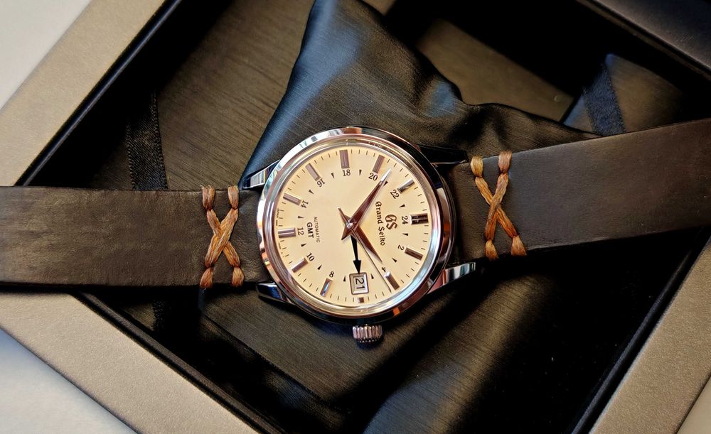Zegarek Grand Seiko Elegance GMT Automatic SBGM221 Jak Nowy UNIKAT !