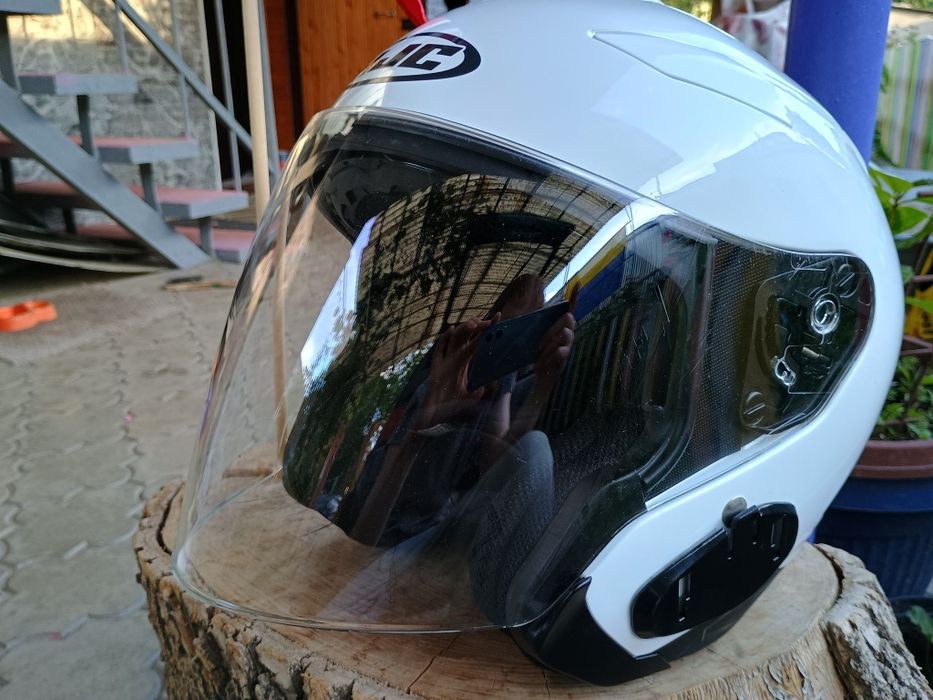 HJC мото шолом. Шлем