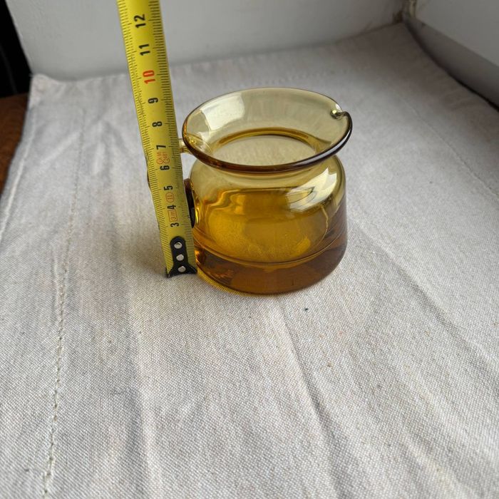 Dzbanek miniatura Horbowy kolorowe szkło PRL