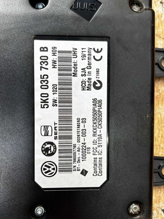 Moduł bluetooth Volkswagen Golf 6 / Passat B7