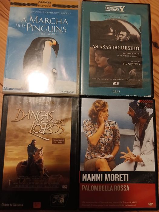 DVDs diversos, clássicos