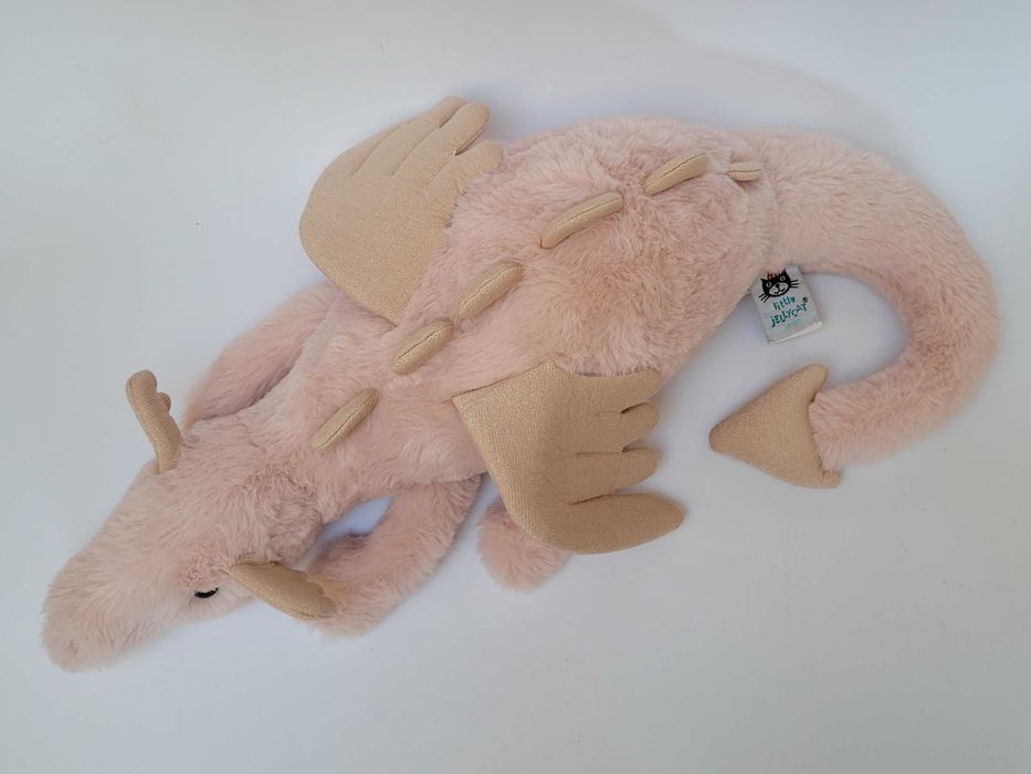 JELLYCAT рожевий дракон великий