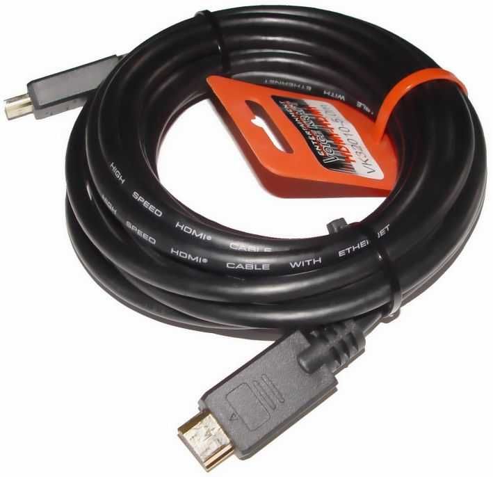 Kabel HDMI - HDMI 5 m pozłacane wtyki