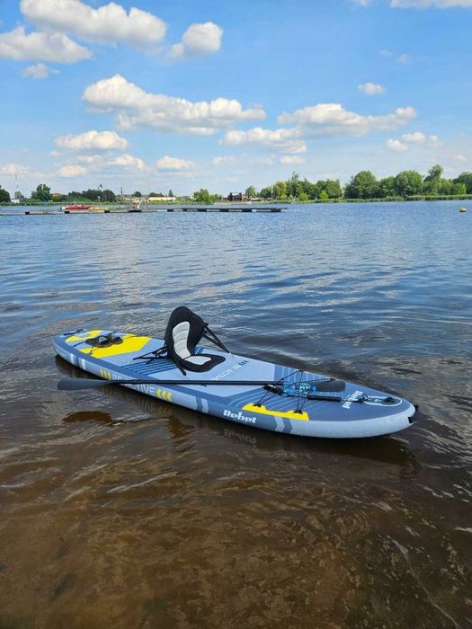 SUP-дошка 335см + весло для каяку. Надувна SUP-дошка для плавання. Сап борд. Дошка для серфінгу.