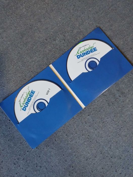 płyta VCD z filmem "Krokodyl Dundee".