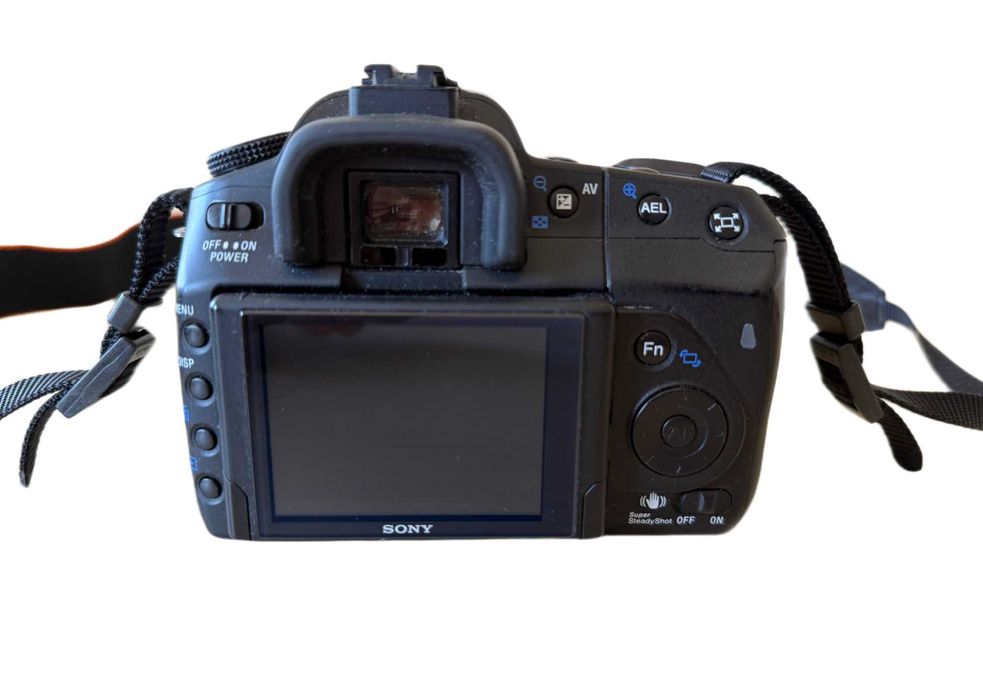 Sony DSLR-A350 + 30mm Macro + 18-70 (uszk. AF) + torba | zestaw