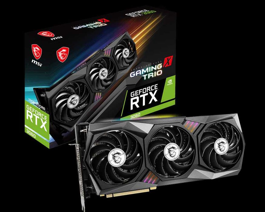 Гарантія! RTX 3070 8GB MSI Gaming X Trio ігрова відеокарта ТехноБро