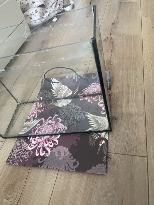 Małe akwarium około 18l