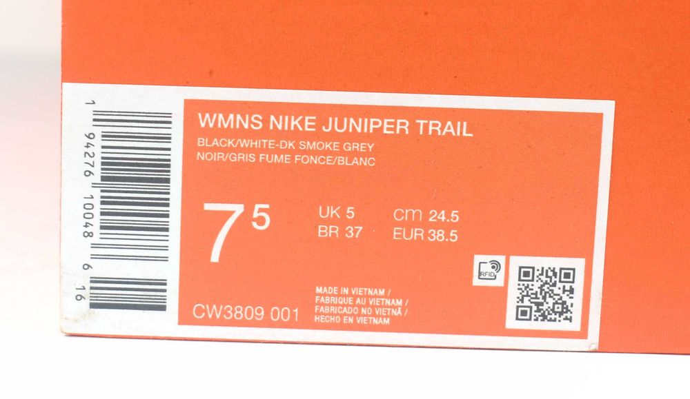 Nike Juniper Trail Black CW3809 rozmiar 38,5