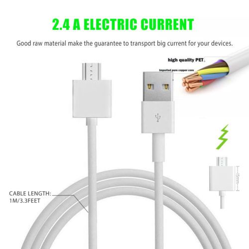 Carregador cabo magnético micro usb android 2.4A novos várias unidades