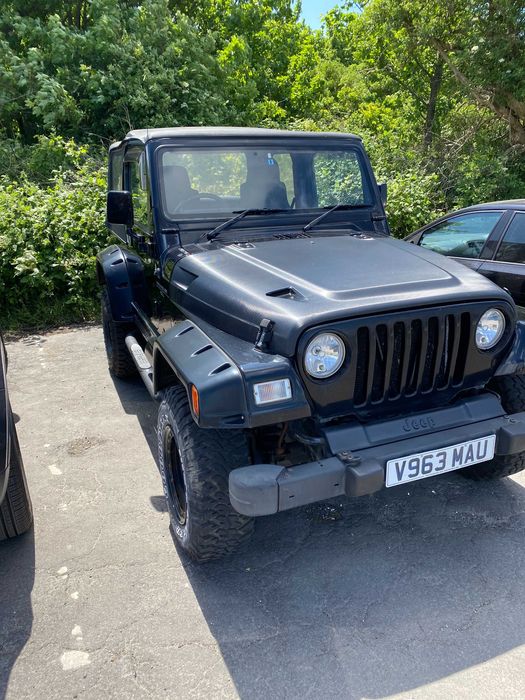 À venda: Jeep Wrangler TJ 1999 (4.0L) registrado no Reino Unido
