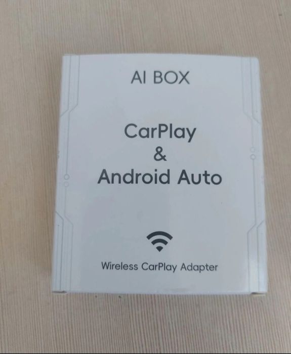 2 w 1 bezprzewodowy adapter Carplay do Apple iOS  Android Auto smart