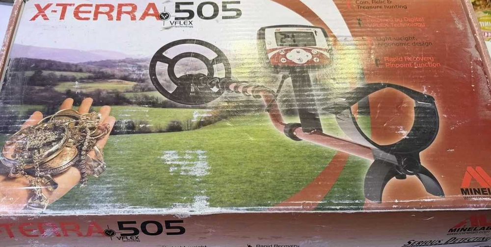 Металлоискатель Minelab X-Terra 505 Металошукач Мінелаб Тера 505