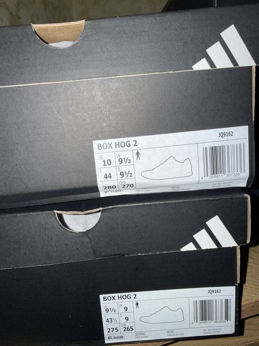 Боксерки Adidas box hog 2 white