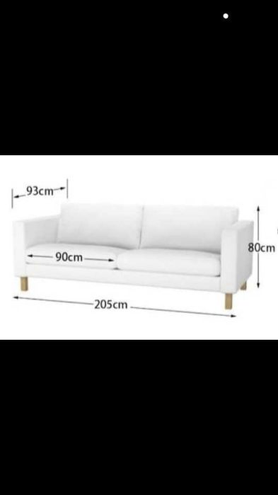 Sofa 3-osobowa karlstad Ikea oddam za darmo