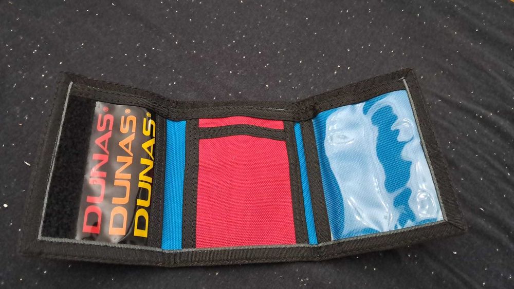 Carteira DUNAS Azul - Estilo Retrô anos 2000