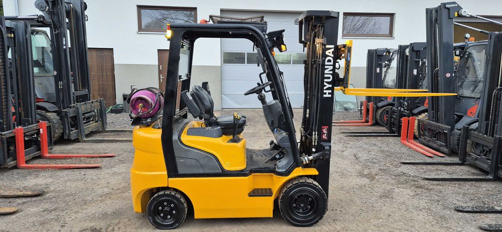 Wózek Widłowy HYUNDAI 18L - Rok 2018 - Triplex 5 m - 4 sekcje np. po obrotnicę - Stan BDB