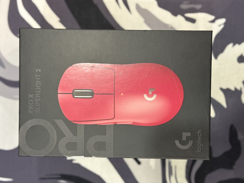 Logitech G Pro X Superlight 2 !ГАРАНТІЯ! рожева HERO 2 LIGHTSPEED Wireless