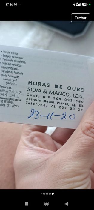 Relógio Police Homem