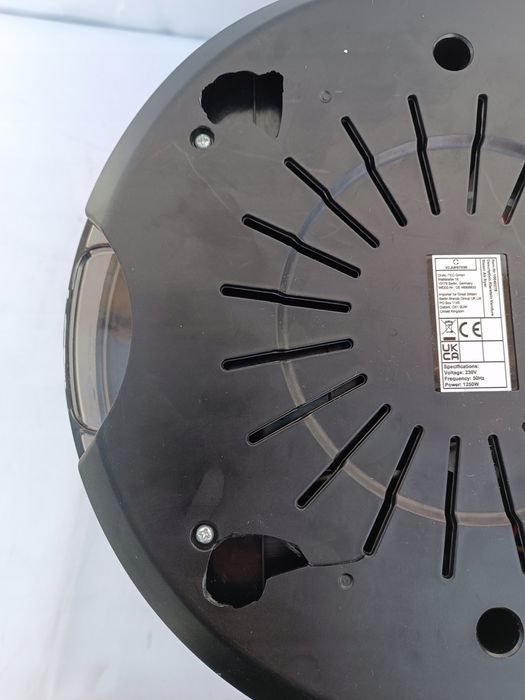 Klarstein Vendure Frytkownica uszkodzona podstawa