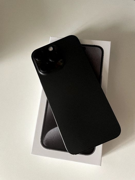 iPhone 15 Pro Max 256GB Black Titanium