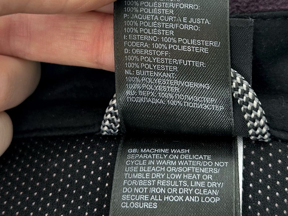 The North Face Kurtka Polar Fioletowa Rozmiar XL