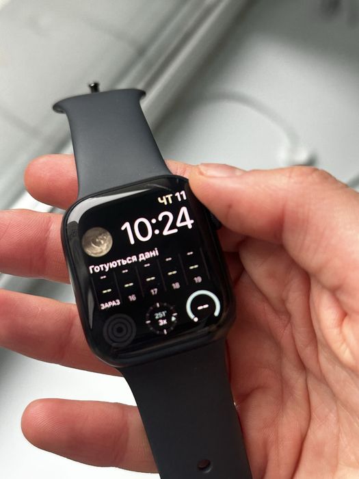 Apple Watch 8 41mm Midnight Aluminum Case with Midnight