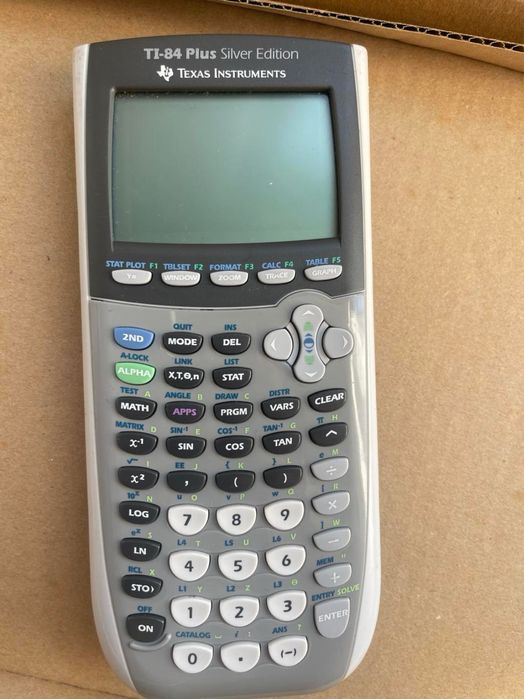 calculadora gráfica TI-84 Plus Silver Edition da Texas Instruments