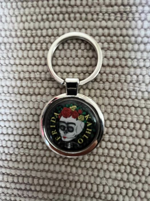 Porta-chaves Frida Kahlo | Caveira Dia de los Muertos