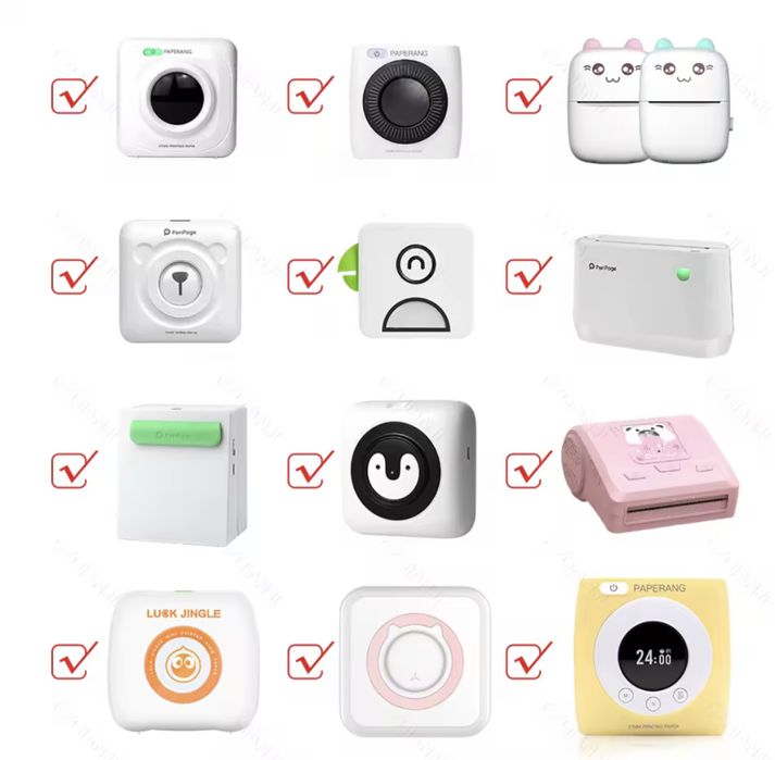 Клейкий папір для міні принтера папір для дитячого термопринтера