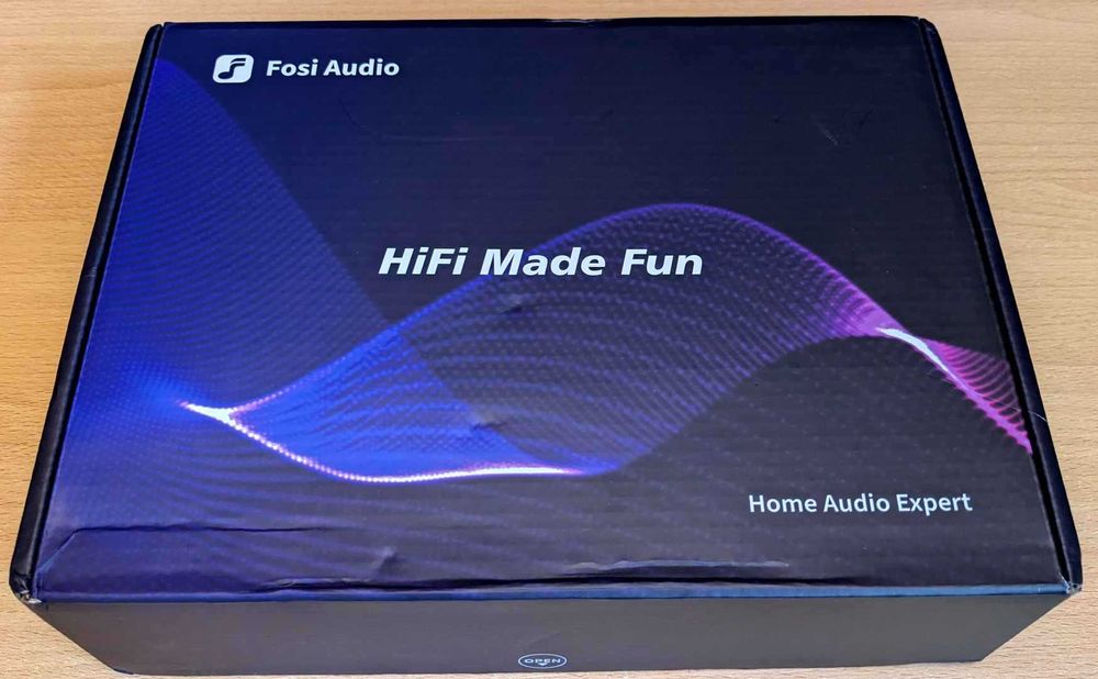 Фонокорректор для програвача вінілових платівок Fosi Audio Box X5 Phono Preamplifier