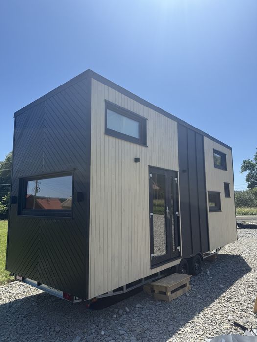 Domek na kołach Tiny House domek mobilny całoroczny inwestycja