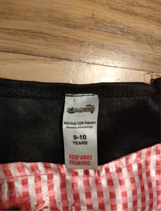 Sukienka czarownicy czarownica wiedźma halloween