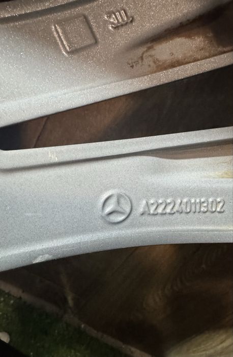 Диски Mercedes S-class R19 5x112 (8.5j ET36) та (9.5j ET43.5)