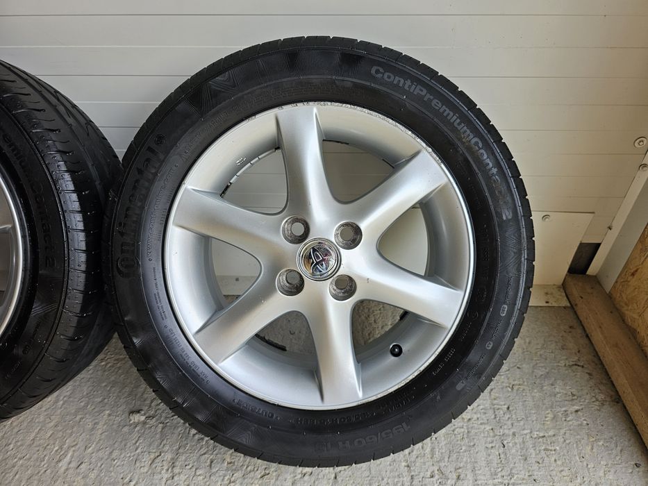 Alufelgi Toyota 15" 4x100 Yaris Aygo Corolla z Oponami