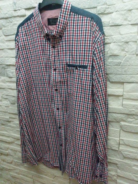 Koszula męska w kratkę XL /44/45