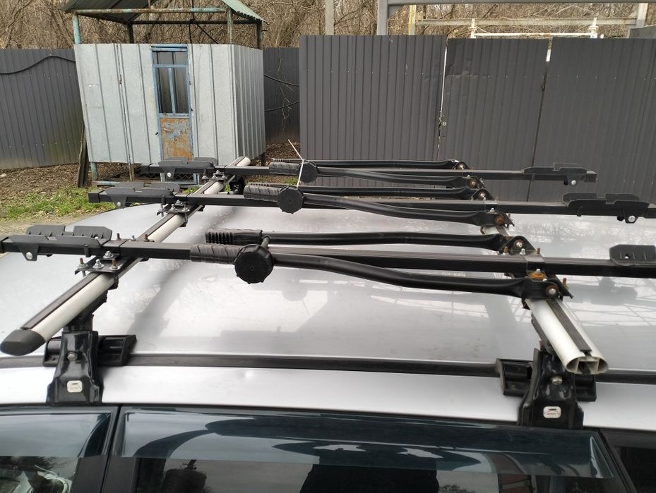 Рейлінги з кріпленням для 3х велосипедів