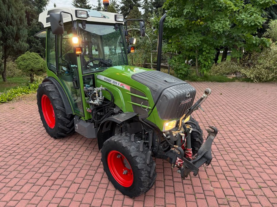 Fendt 209V miękka oś TUZ ciągnik sadowniczy 210 209